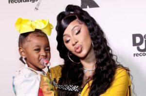 Cardi B Can’t Believe Daughter Kulture Doodled on $60,000 Hermés Purse